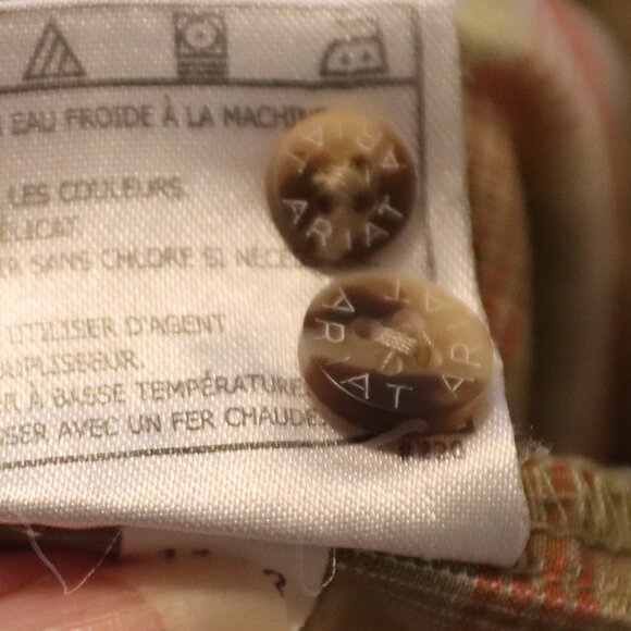 Ariat Men's Plaid Button Down Cotton/Polyester Blend Size Medium - Picture 4 of 16